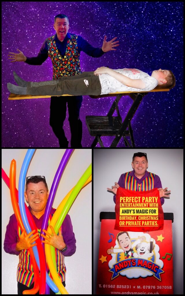Children's Entertainer and Magician Andy's Magic with illuision