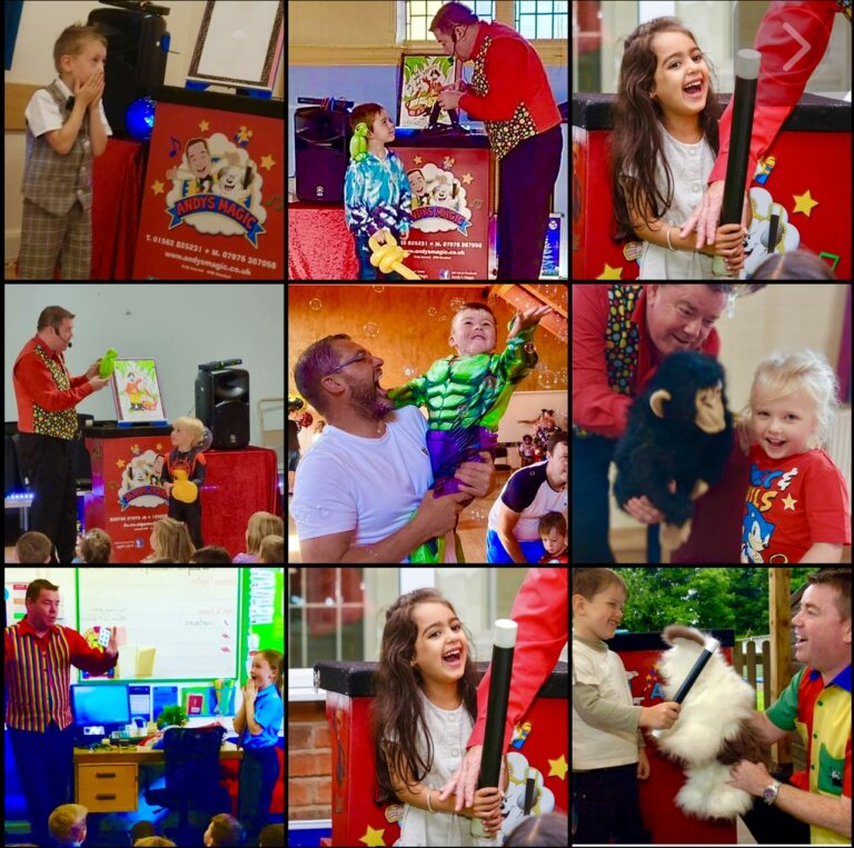 Andy's Magic, Children's Party Entertainer, Magician in Kidderminster, Worcester and Birmingham